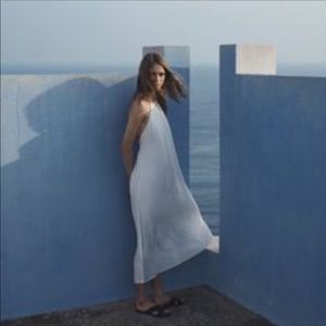 Lou & Grey beachy BoHo halter dress